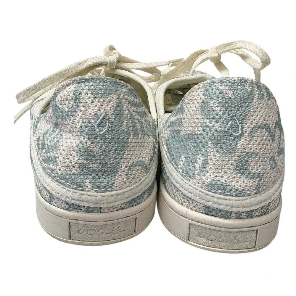 Olukai Pehuea Li Sneakers Island Floral Mesh‎ Vacation Resort Tropical 10